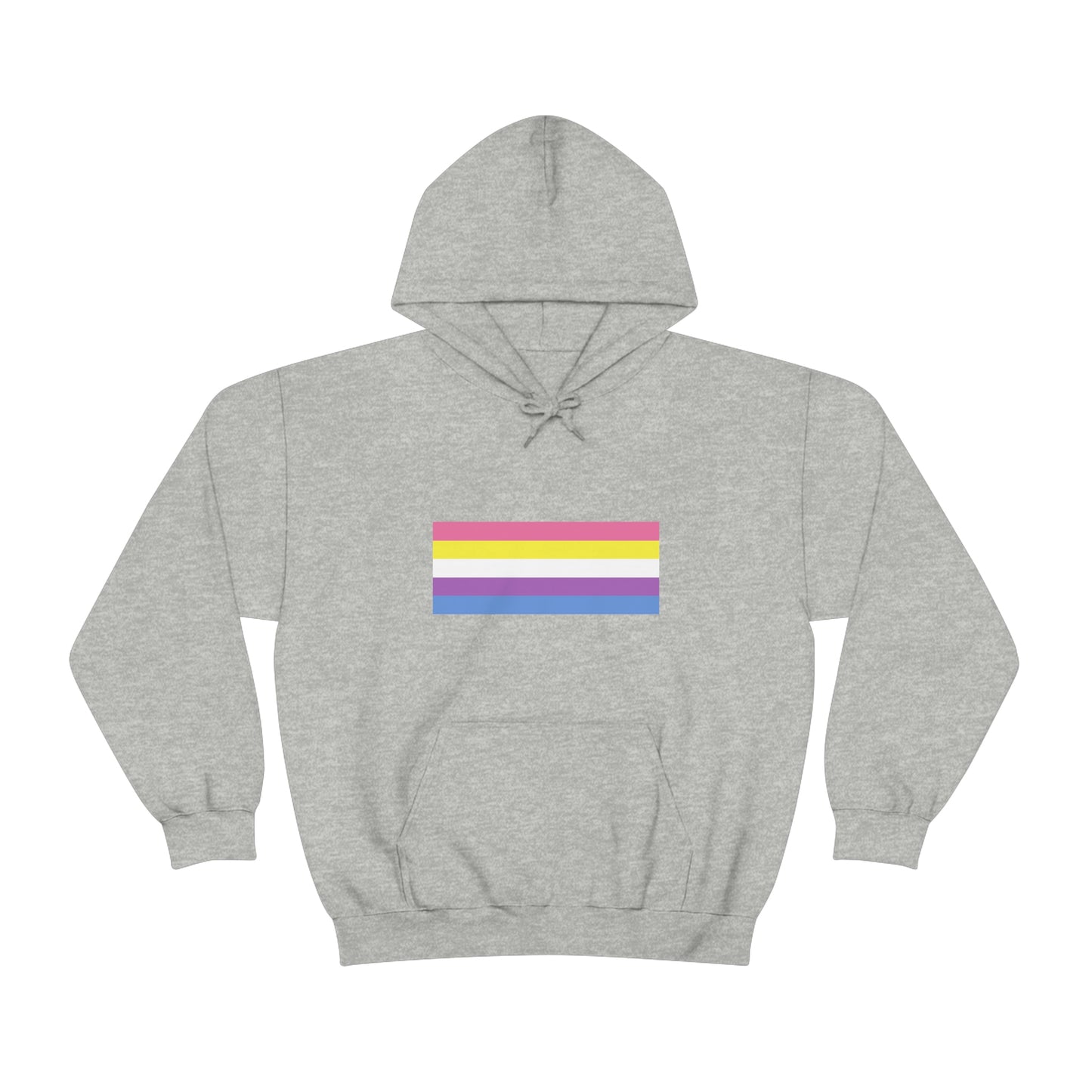 Bigender Flag Hooded Sweatshirt