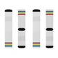 Queer Flag Crew Socks