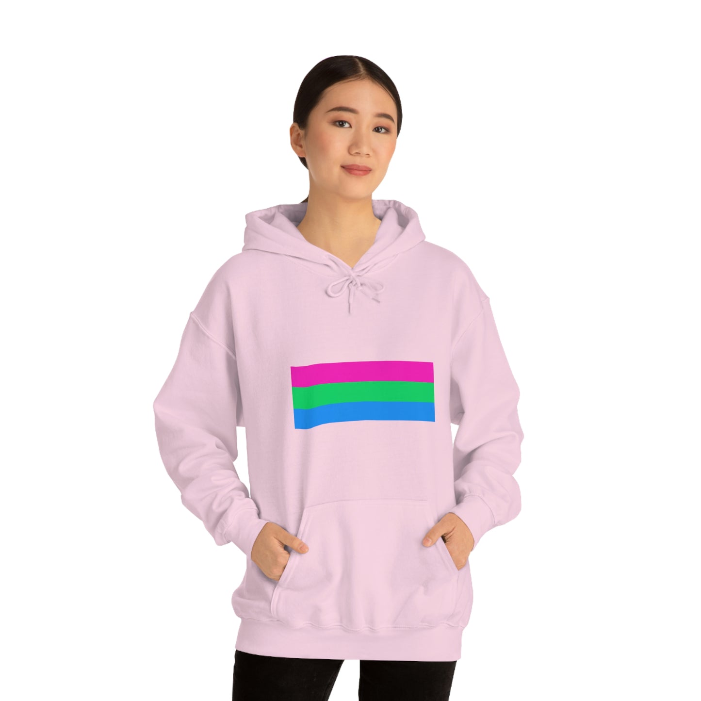 Polysexual Flag Hooded Sweatshirt