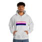 Genderfluid Flag Hooded Sweatshirt