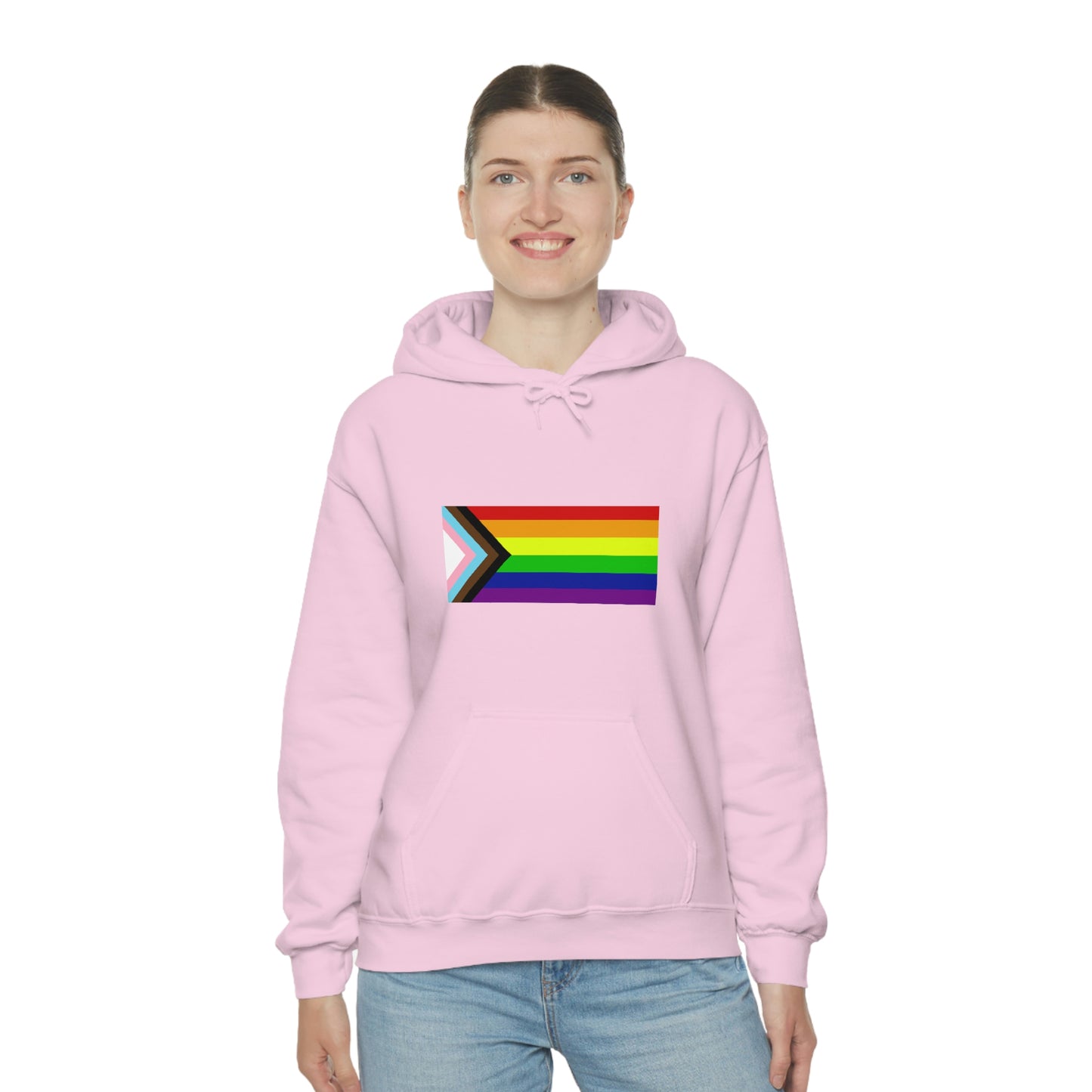 Progress Pride Flag Hooded Sweatshirt