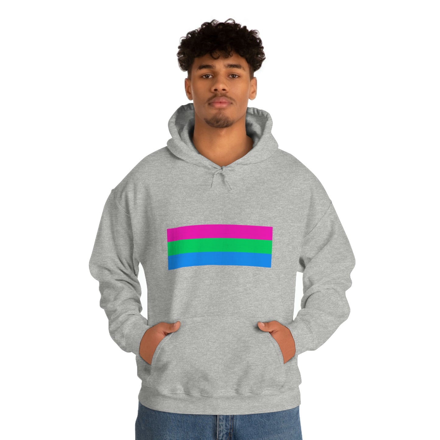 Polysexual Flag Hooded Sweatshirt