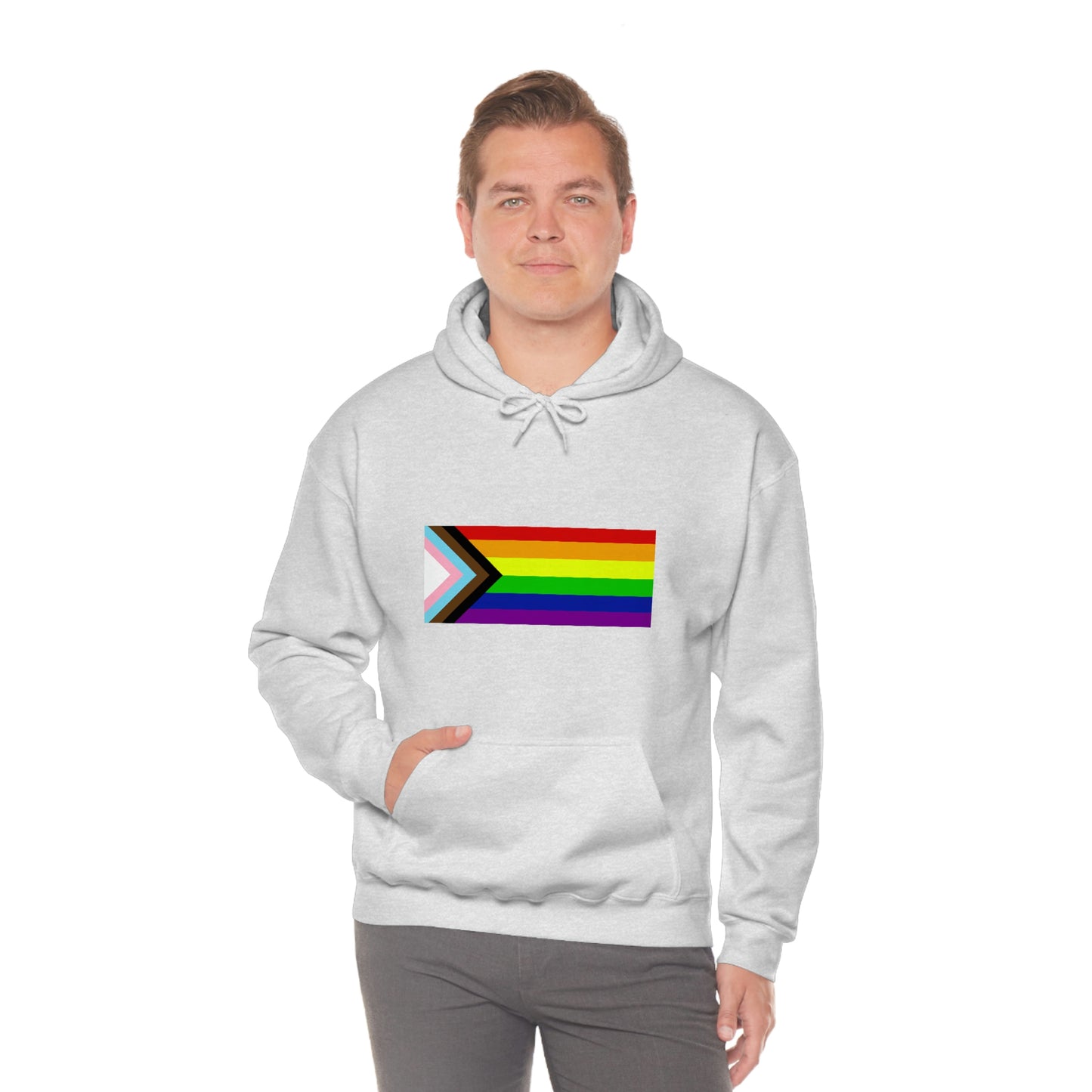 Progress Pride Flag Hooded Sweatshirt