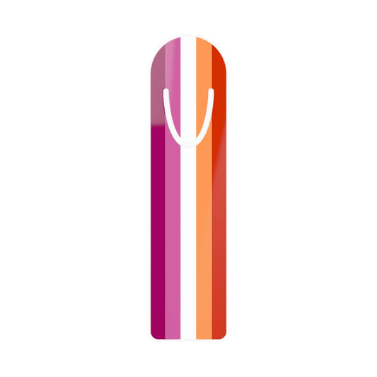 Lesbian Flag Bookmark