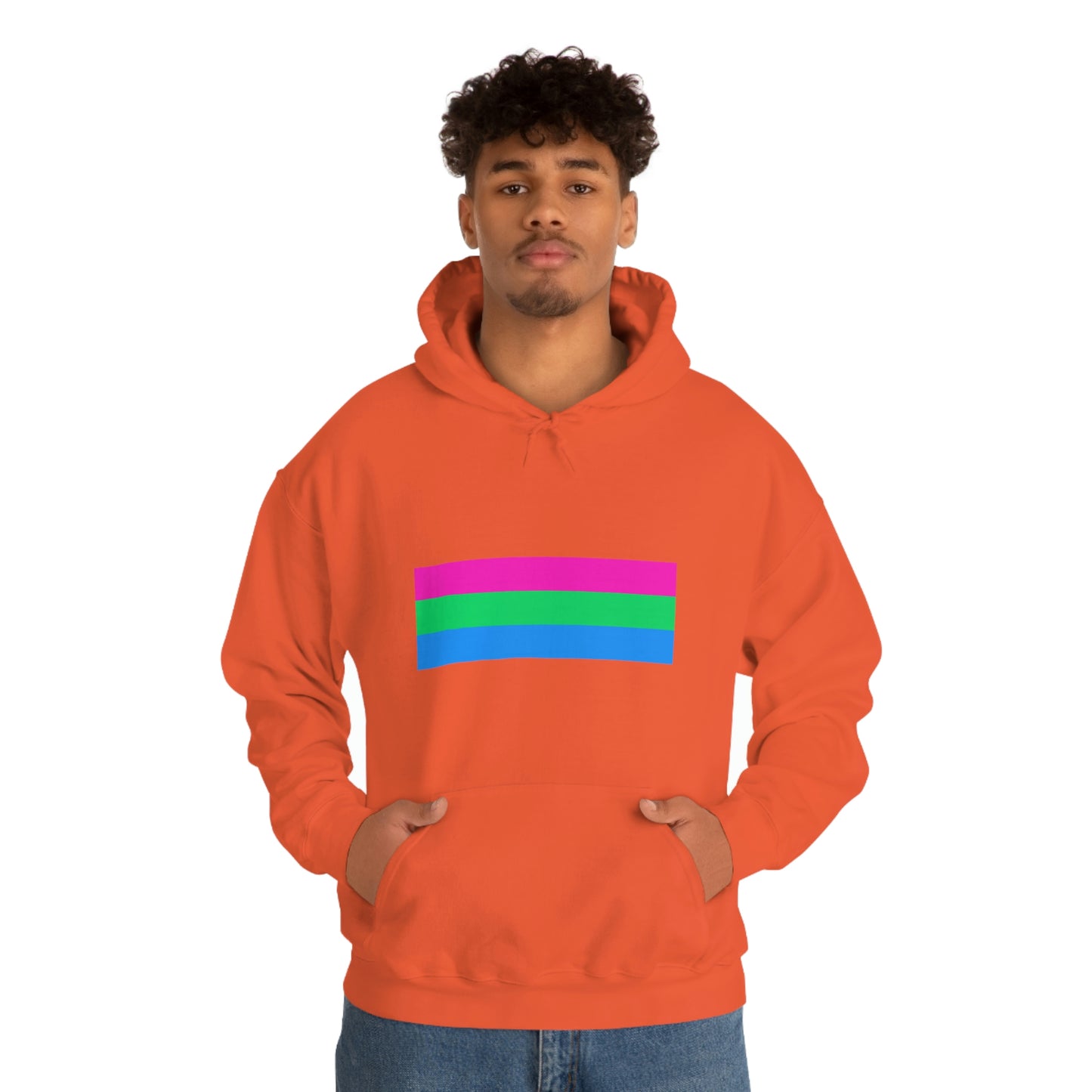 Polysexual Flag Hooded Sweatshirt