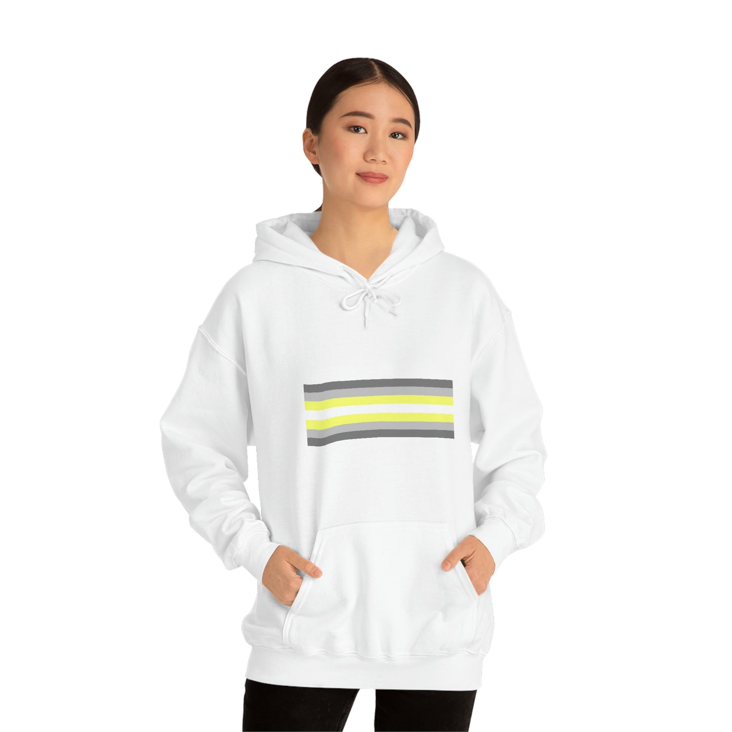 Demigender Flag Hooded Sweatshirt