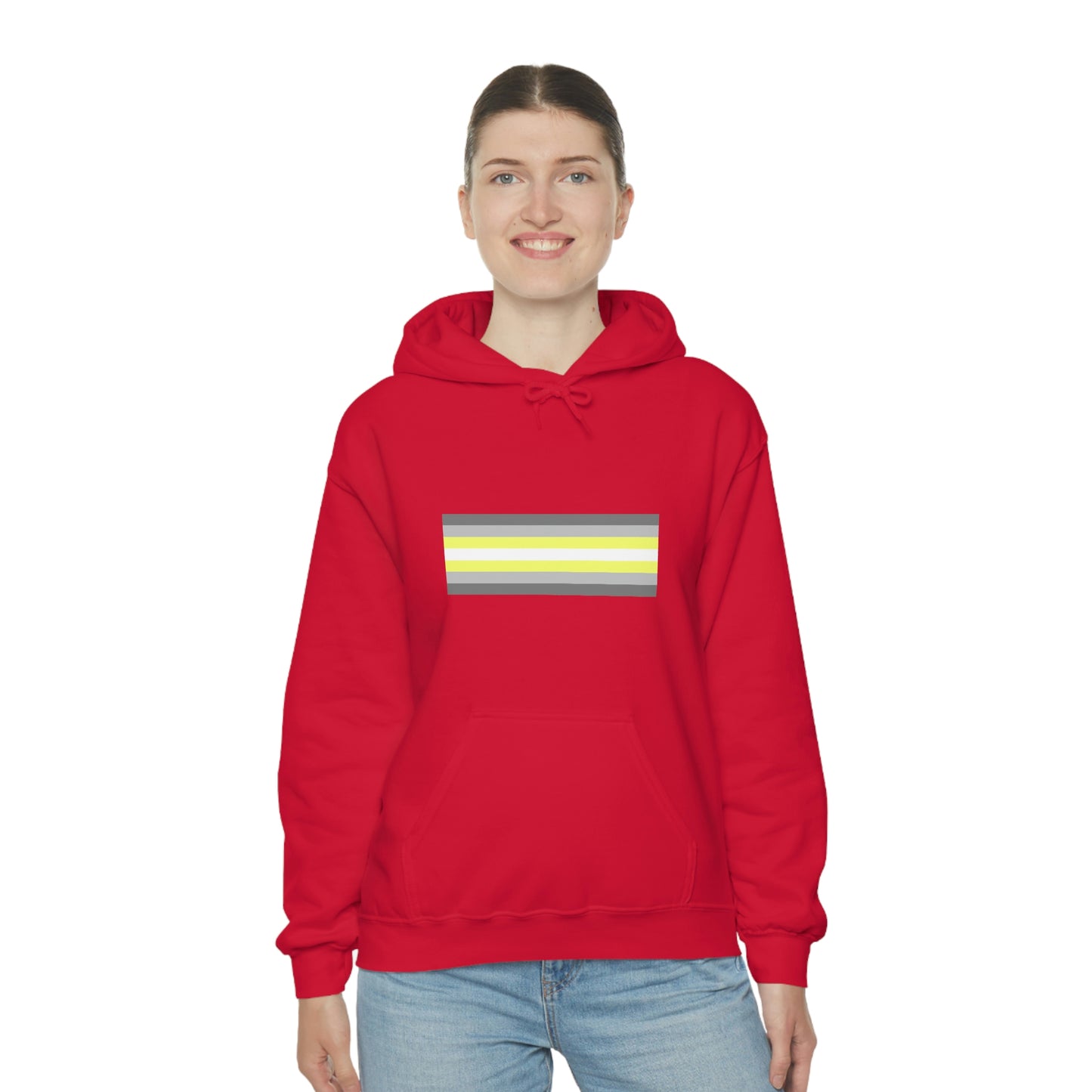 Demigender Flag Hooded Sweatshirt