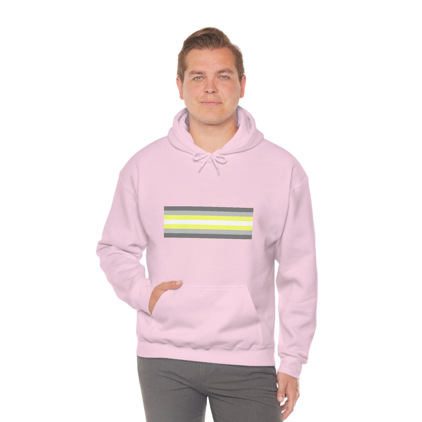 Demigender Flag Hooded Sweatshirt