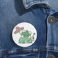 Pride  Flag Frogs Round Pins