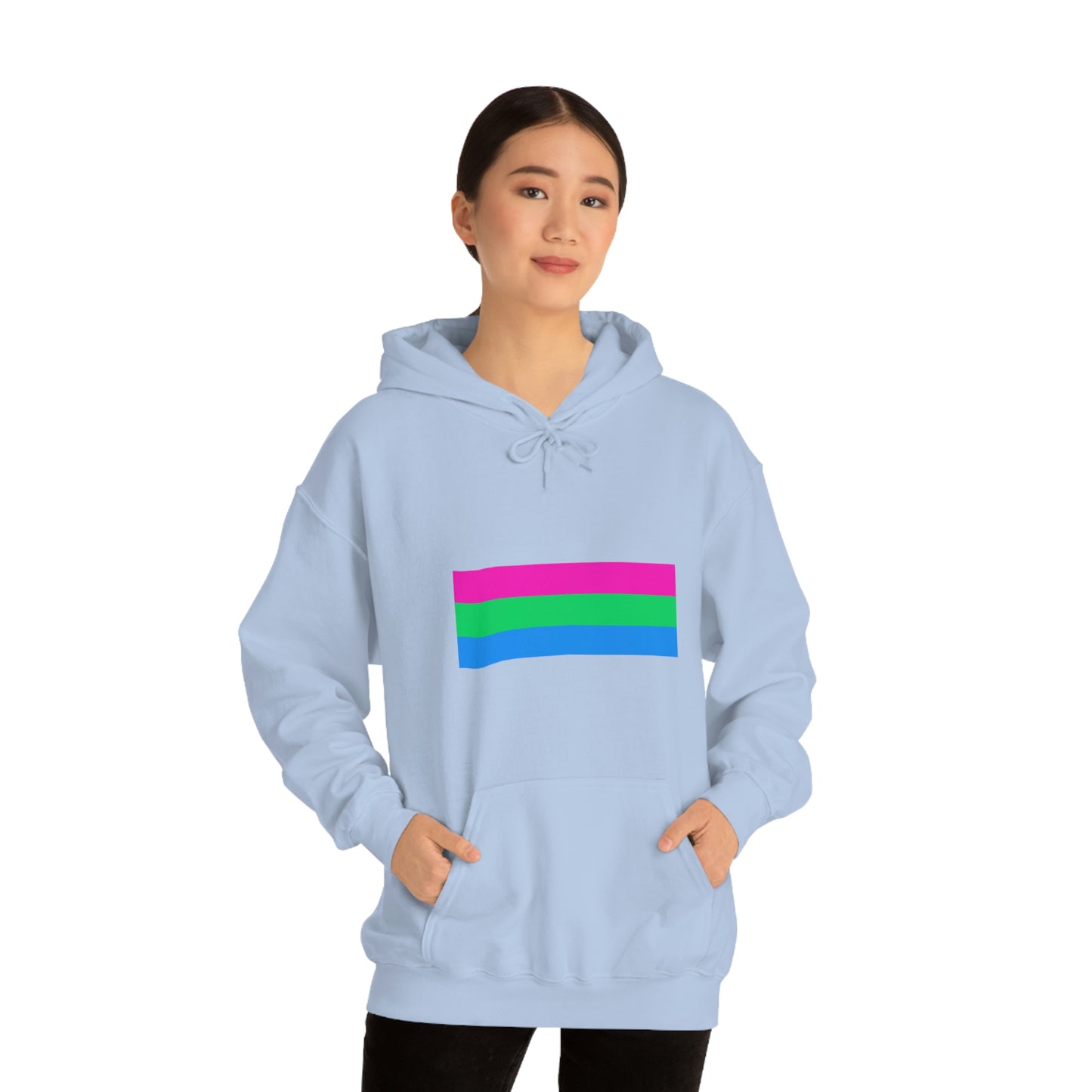 Polysexual Flag Hooded Sweatshirt