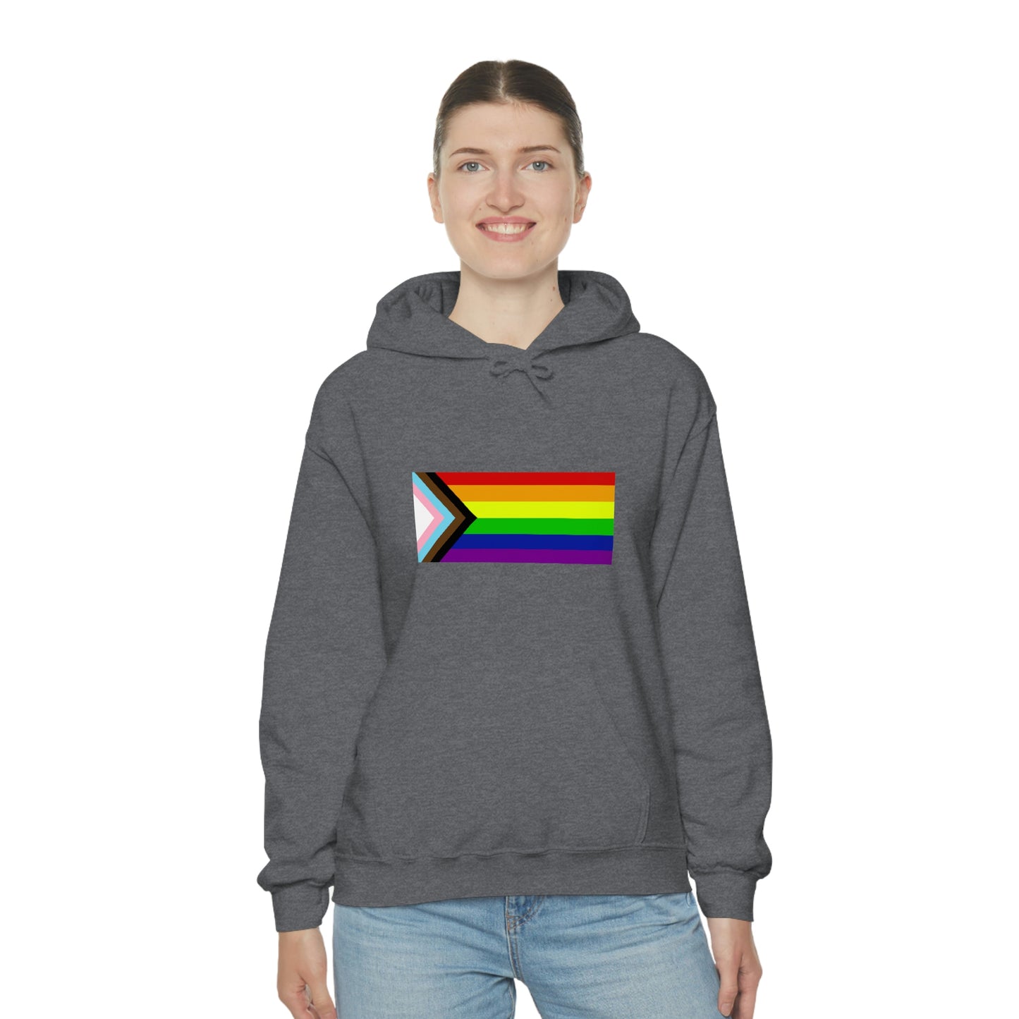 Progress Pride Flag Hooded Sweatshirt