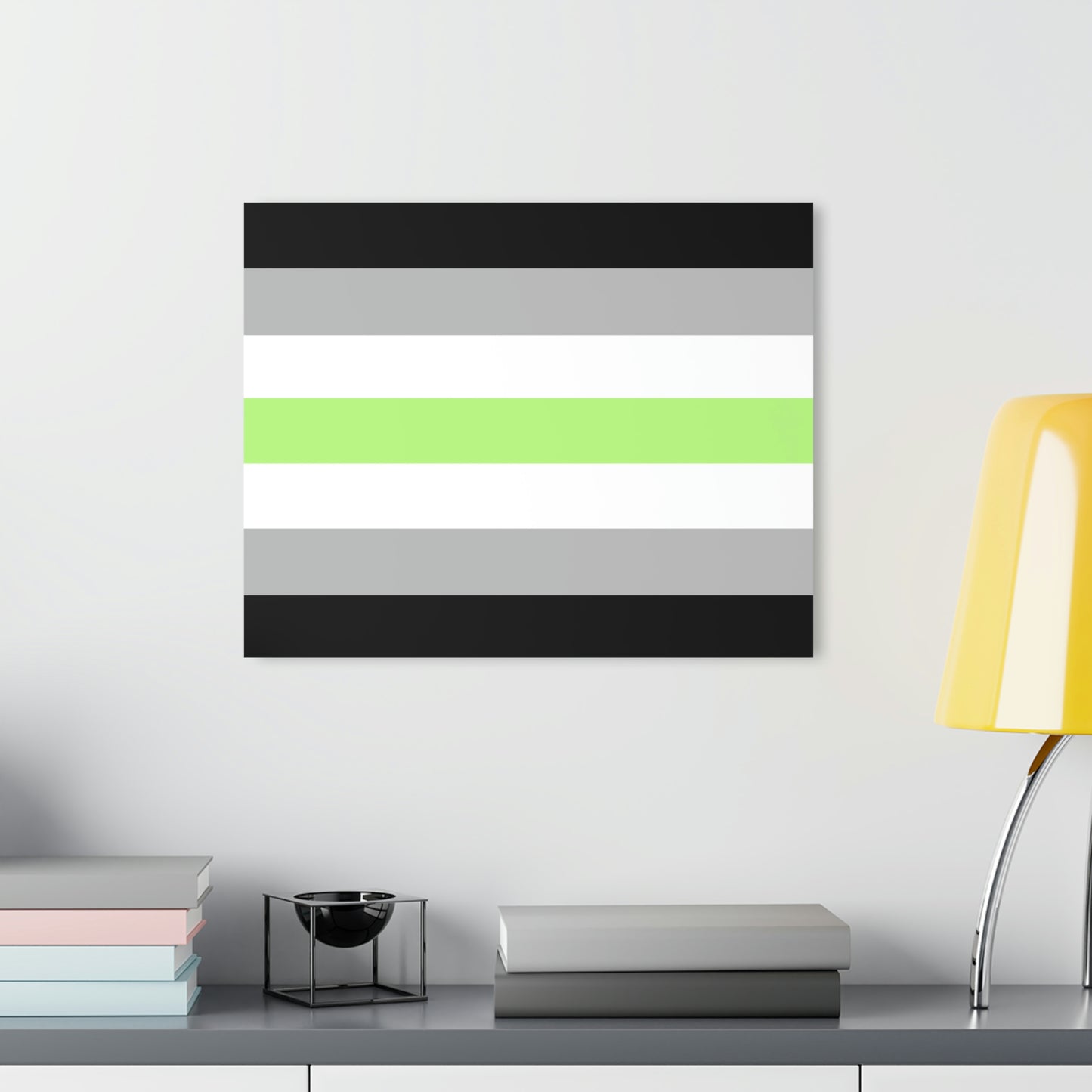 Agender Acrylic Prints (with French Cleat Hanging)