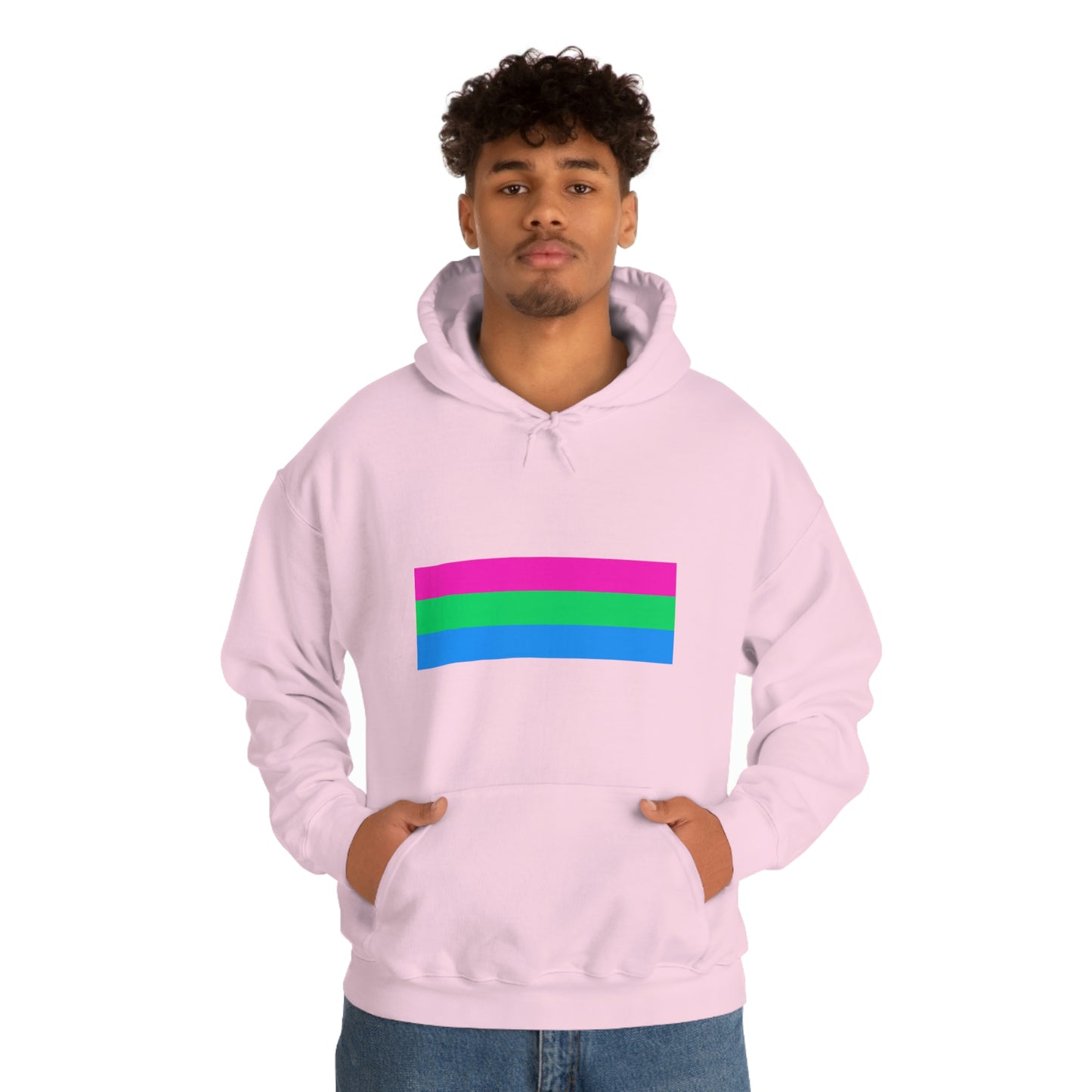 Polysexual Flag Hooded Sweatshirt