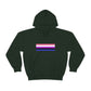 Genderfluid Flag Hooded Sweatshirt