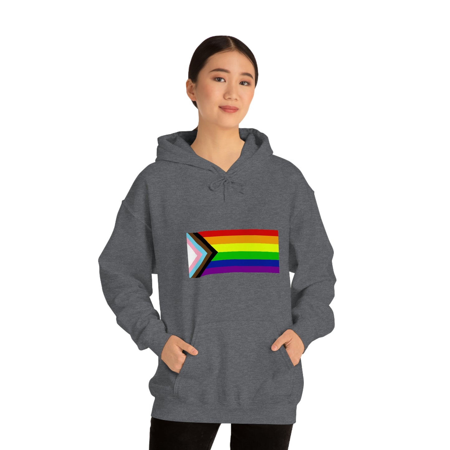 Progress Pride Flag Hooded Sweatshirt