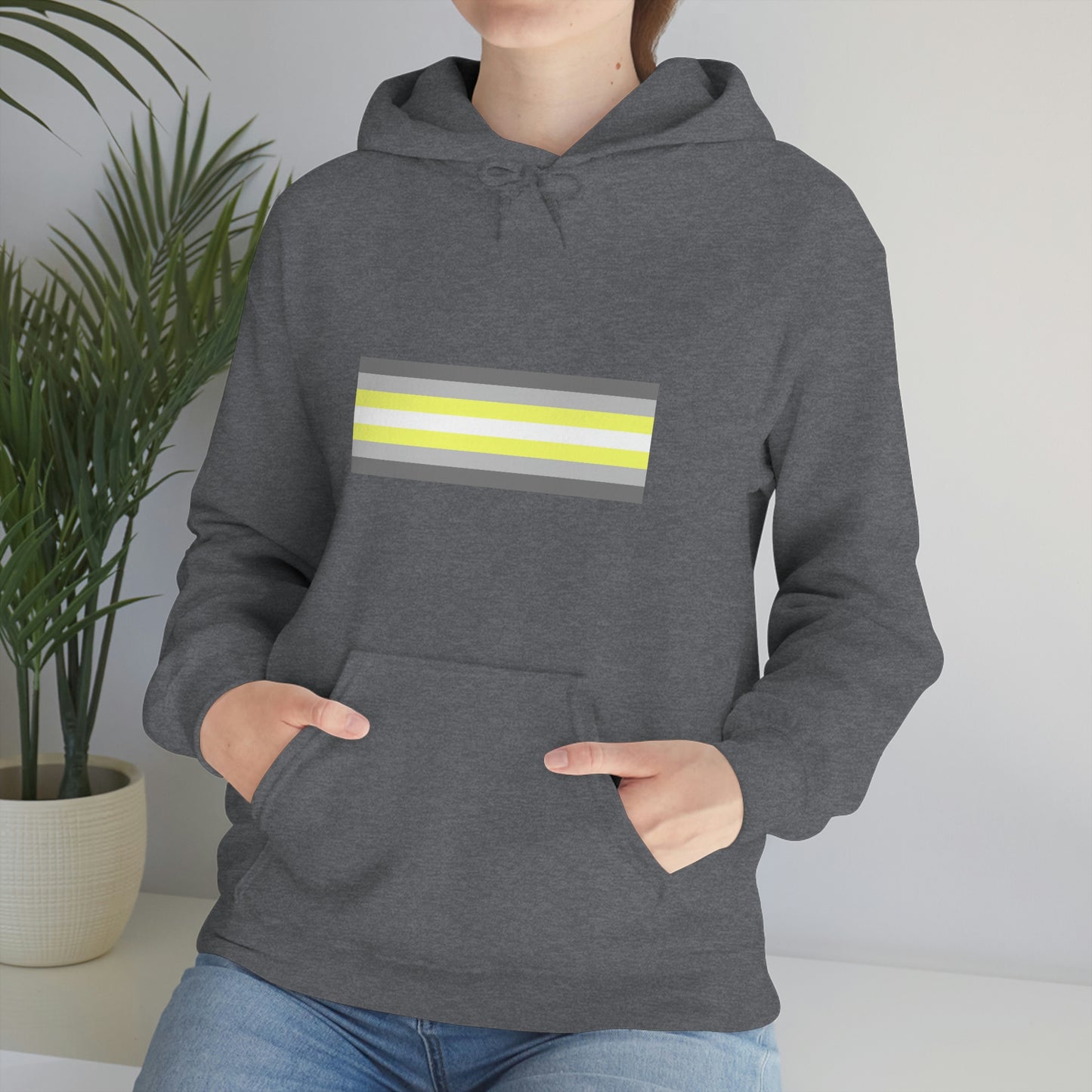 Demigender Flag Hooded Sweatshirt