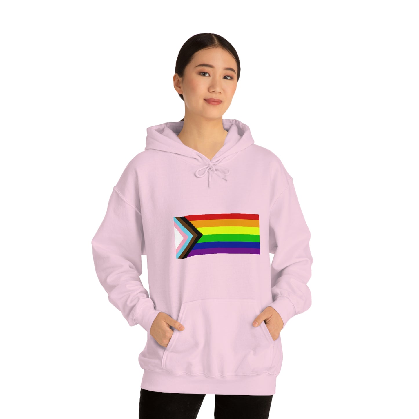 Progress Pride Flag Hooded Sweatshirt