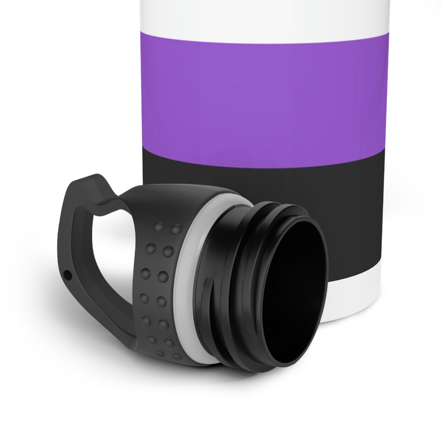 Non-Binary Pride Flag Stainless Steel Water Bottle