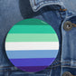 MLM Pride Flag Round Pins