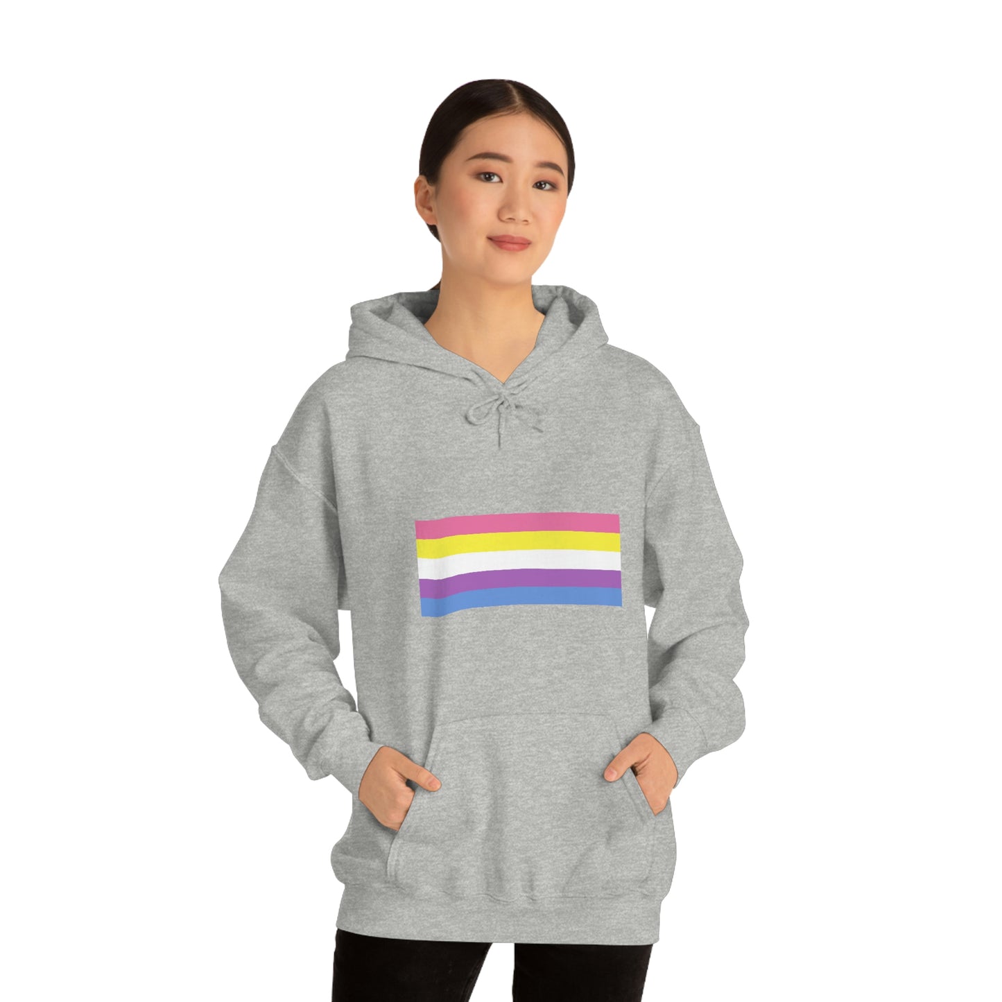 Bigender Flag Hooded Sweatshirt