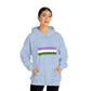 Genderqueer Flag Hooded Sweatshirt