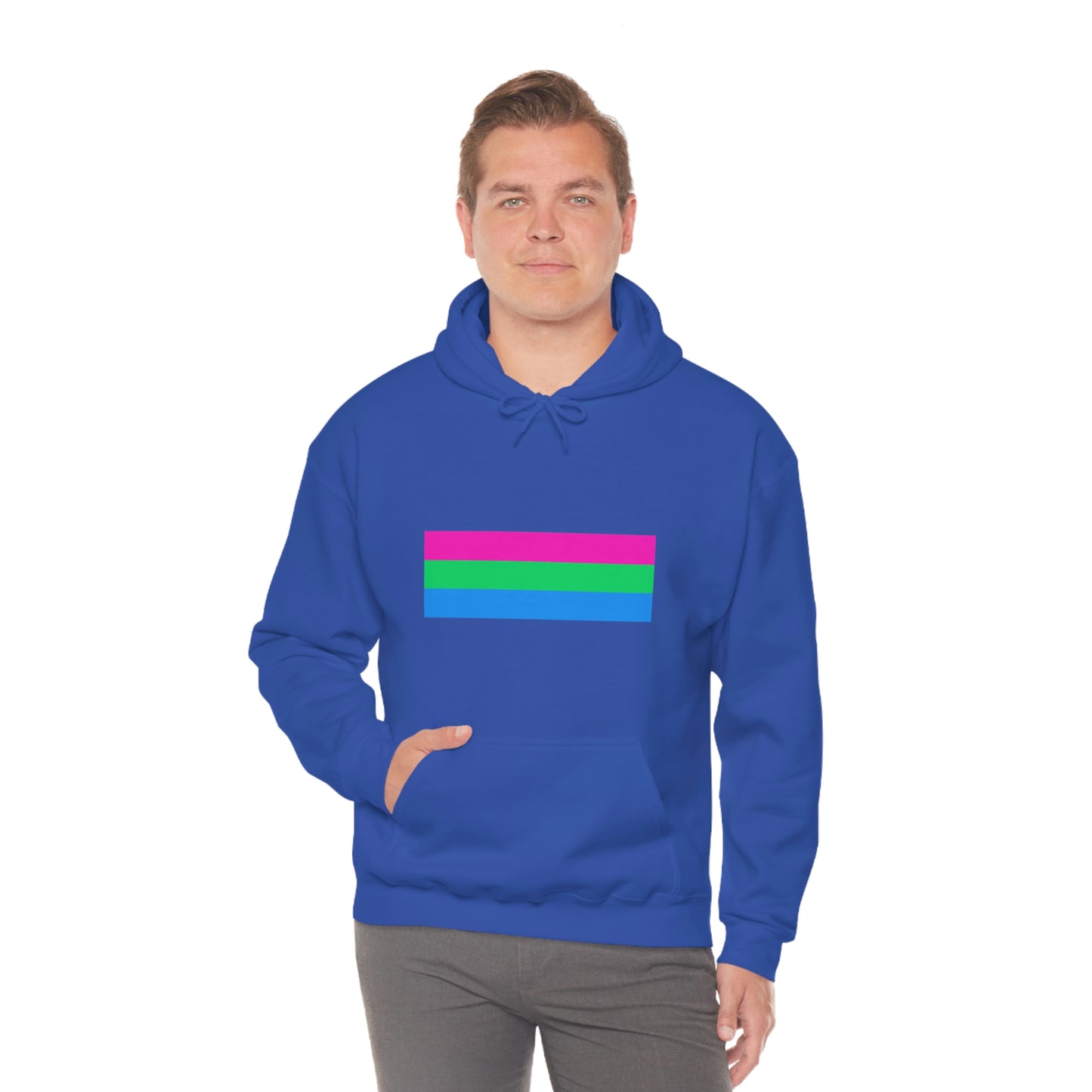 Polysexual Flag Hooded Sweatshirt