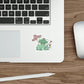 Pride Flag Frogs Sticker