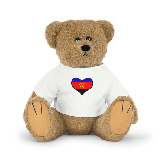 Plush Toys with Polyamorous Flag T-Shirt