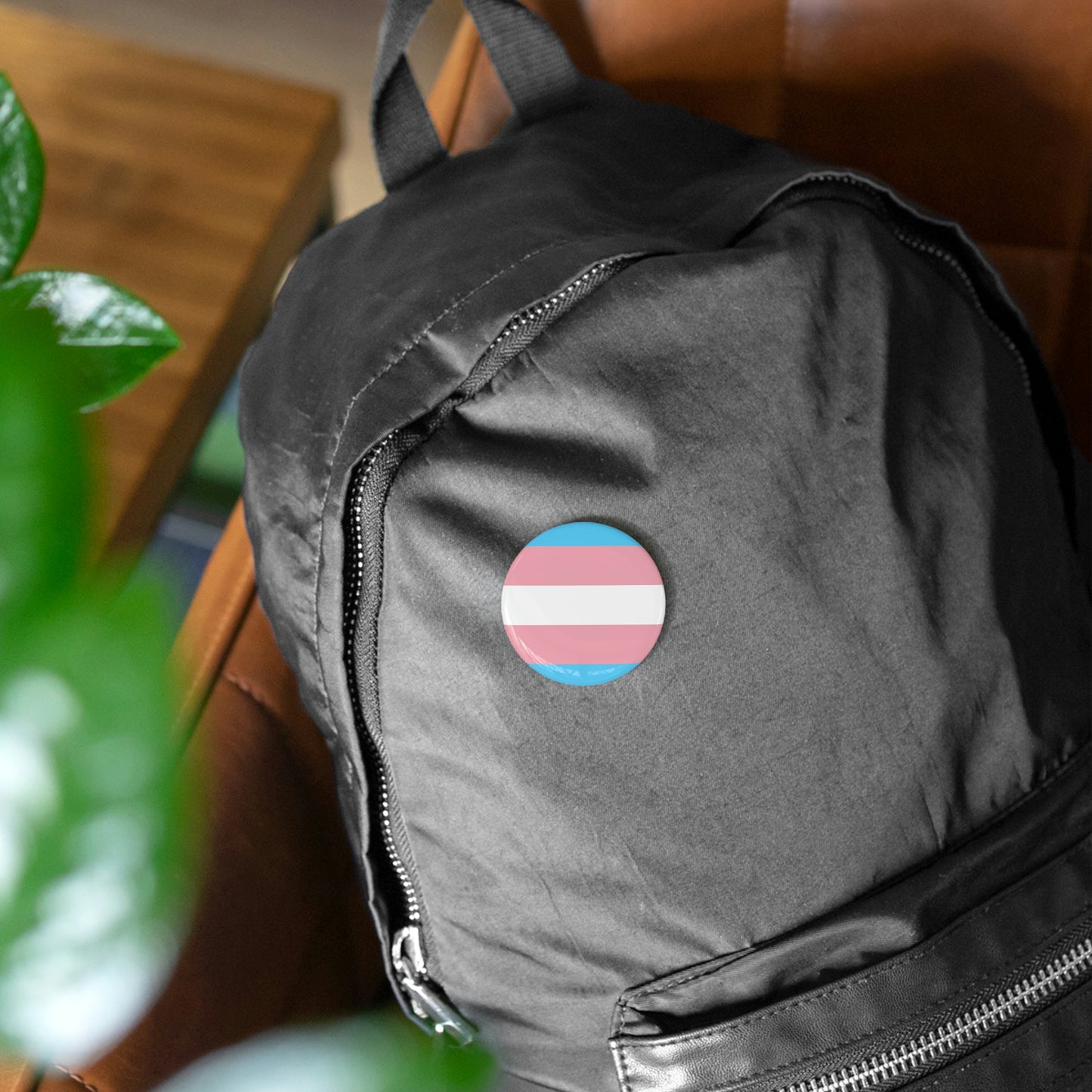 Transgender Pride Flag Round Pins