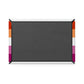 Button Magnet, Lesbian Pride Flag