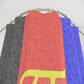 Polyamorous Flag Shower Curtain, pencil crayon colours