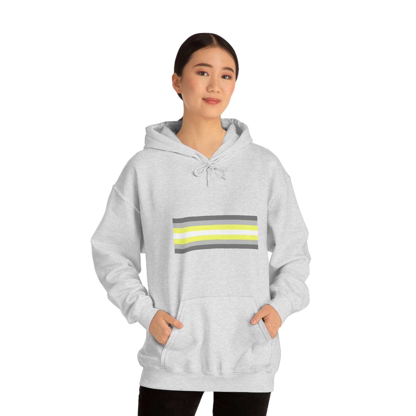 Demigender Flag Hooded Sweatshirt