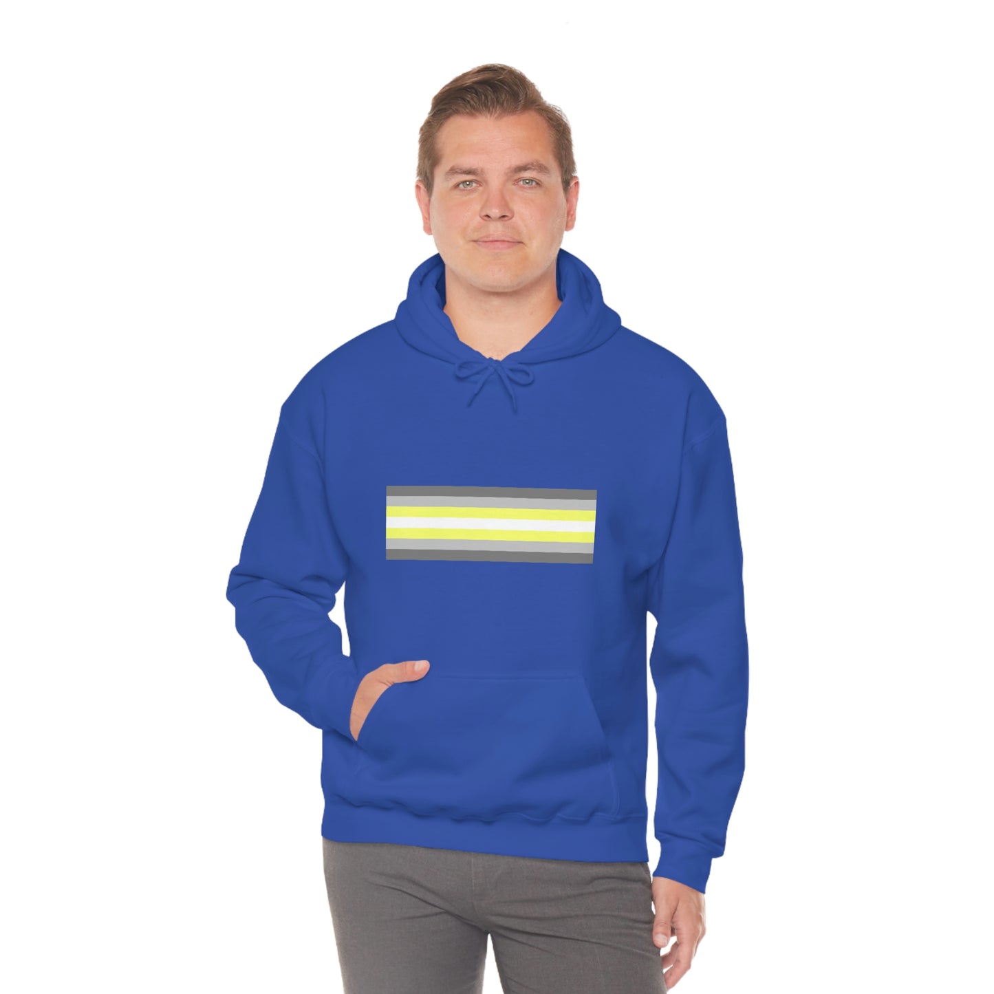 Demigender Flag Hooded Sweatshirt